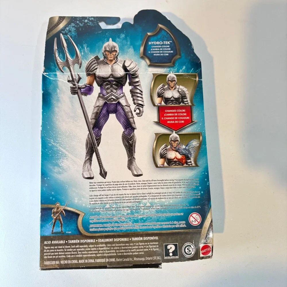 Mattel DC Aquaman Movie Ocean Gladiator Orm Action Figure Hydro-Tek FYJ63